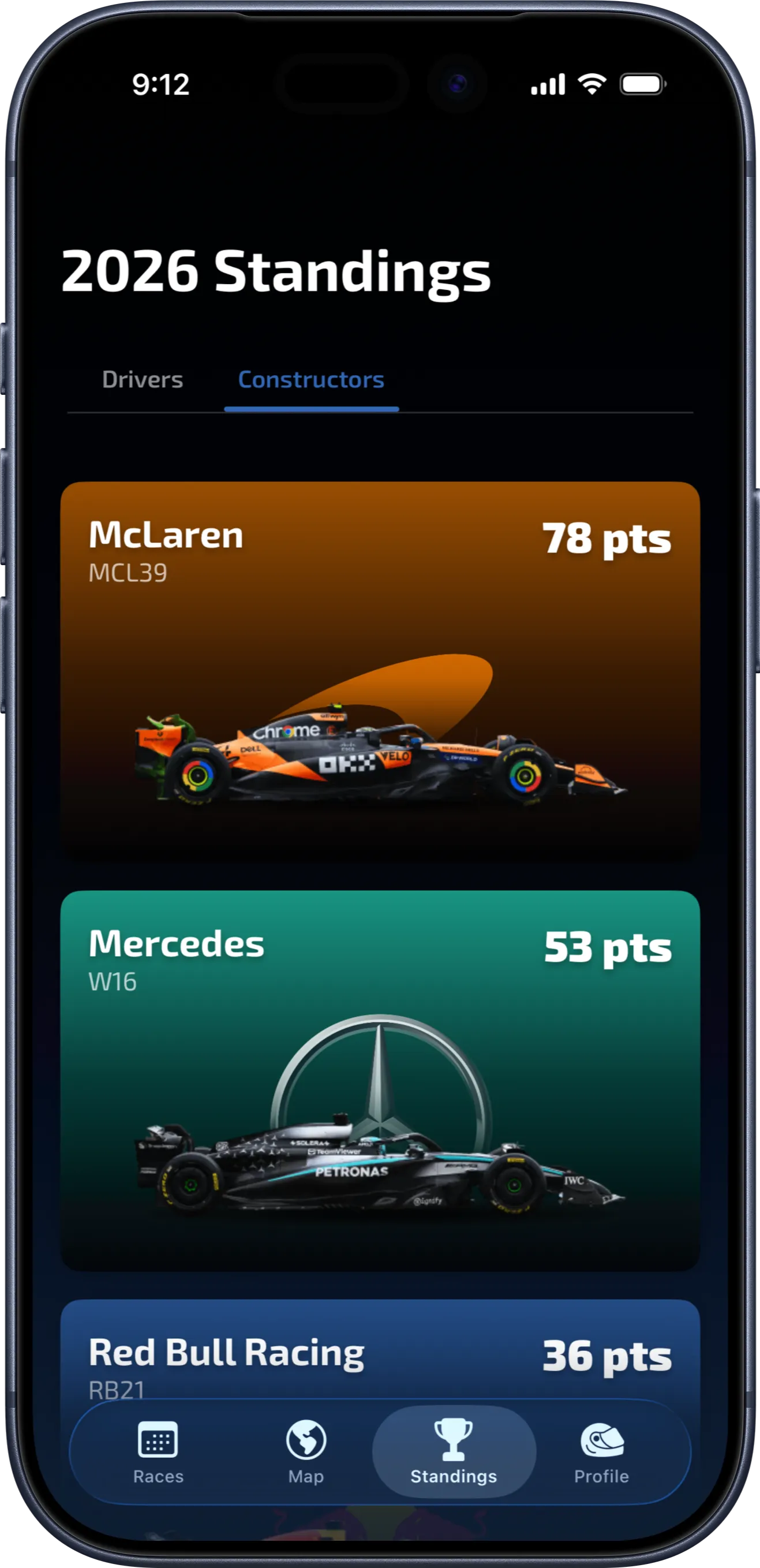 Constructor Standings